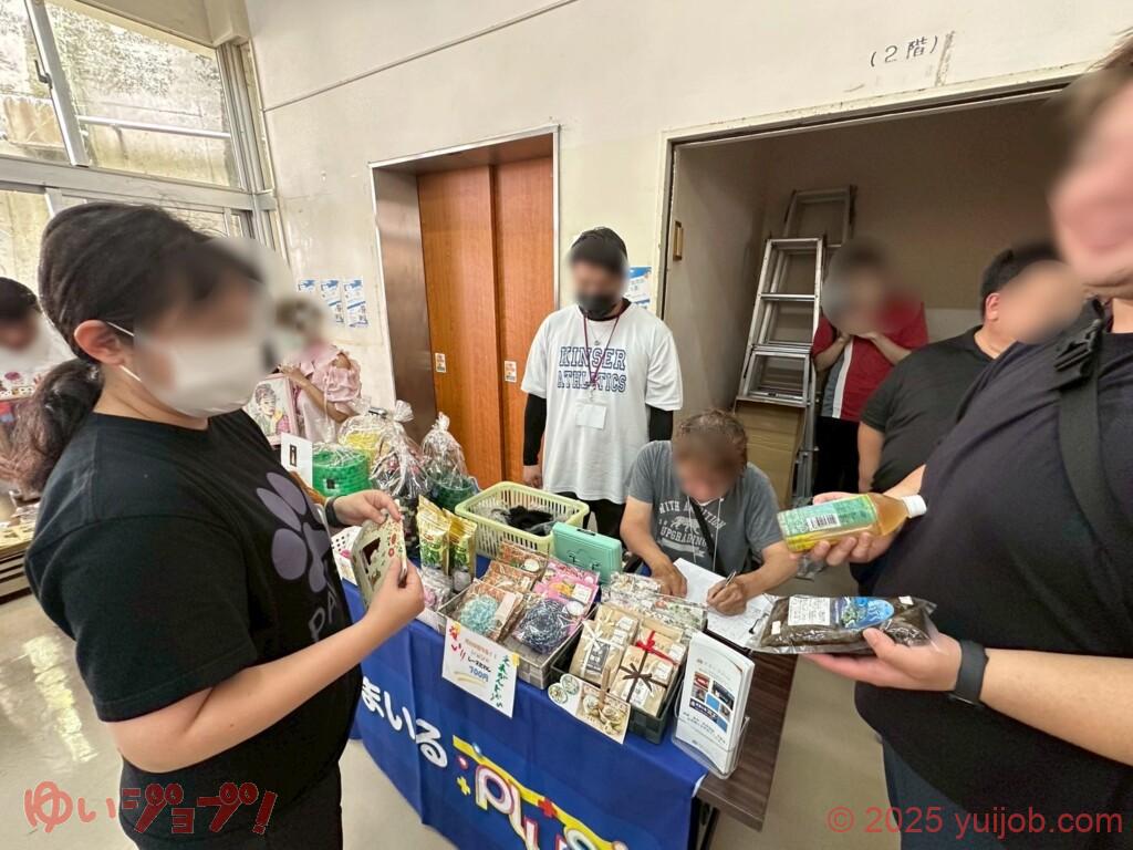 鏡が丘販売会風景02